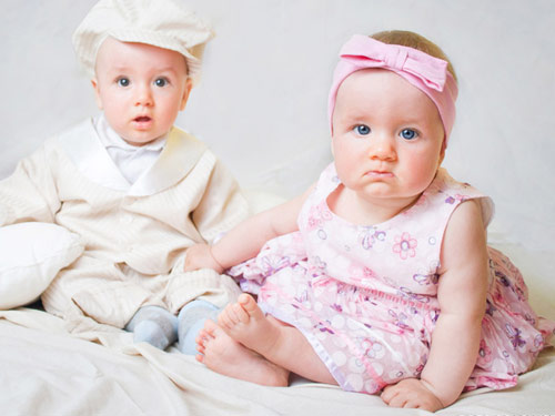 Marcysia i Miłosz – fotografia niemowlaków