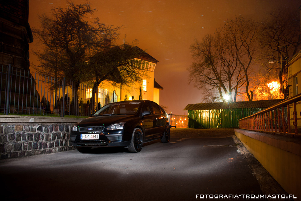 Ford Focus - nocne zdjęcia